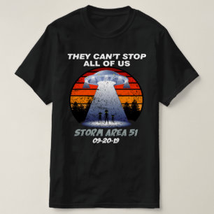 Camiseta zona de tormenta 51 no pueden detenernos a todos