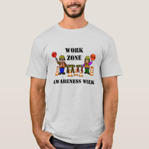 Camiseta Zona de trabajo Sensibilización Controladores de t