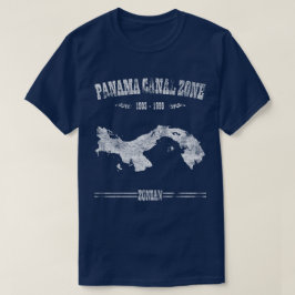 Camiseta Zona del Canal de Panamá, 1903-1999 y Zónico