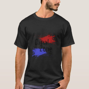 Camiseta Zona del Canal de Panamá estilizada