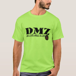 Camiseta Zona desmilitarizada de DMZ ninguna guerra ningún