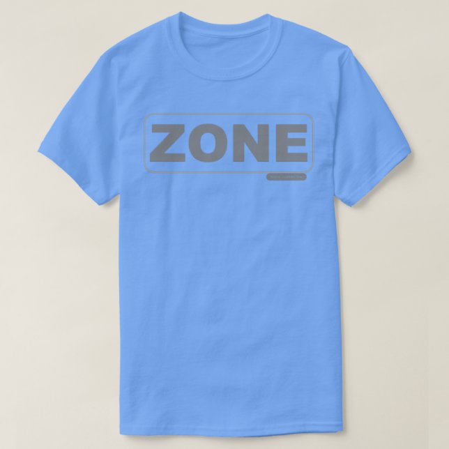 Camiseta ZONA diseñada por ROOTS CLIMBING (Diseño del anverso)