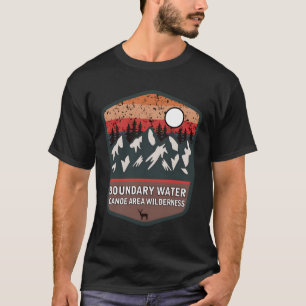 Camiseta Zona fronteriza de la canoa de agua