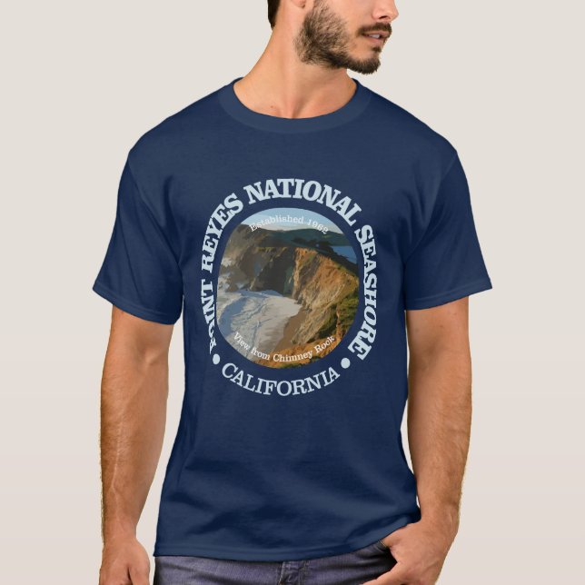 Camiseta Zona marítima nacional de Point Reyes (Anverso)
