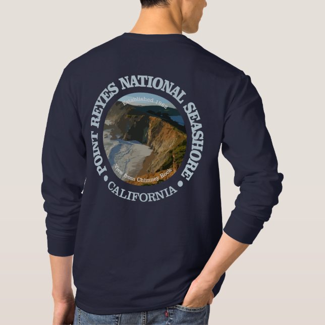Camiseta Zona marítima nacional de Point Reyes (Reverso)