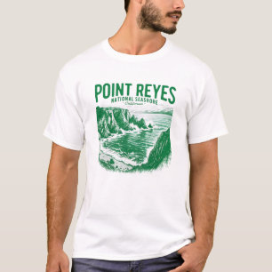 Camiseta Zona marítima nacional de Point Reyes, California