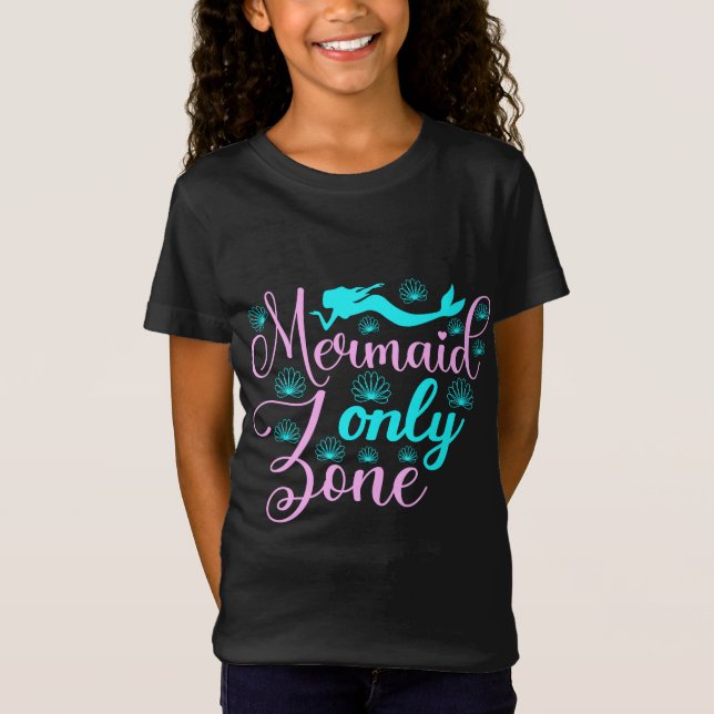 Camiseta Zona sólo de la sirena (Anverso)