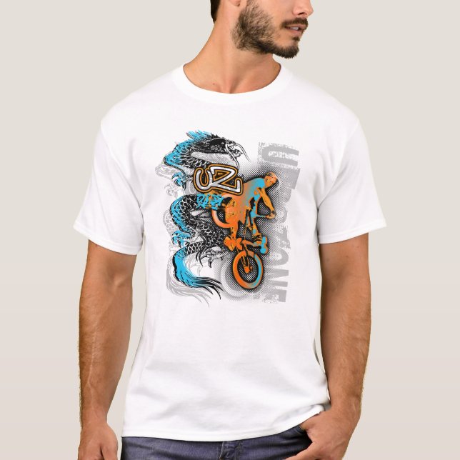 CAMISETA ZONA URBANA DE BMX (Anverso)