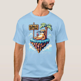 Camiseta Zona WiFi lenta - Divertidas vacaciones de eslogan