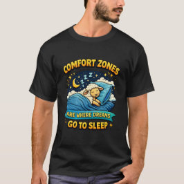 Camiseta Zonas de confort donde duermen las ovejas arte.