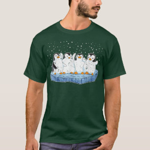 Camiseta Zonas de la nieve Pingüino Animal Antártico Animal