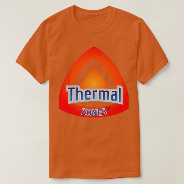 Camiseta Zonas térmicas (Diseño del anverso)