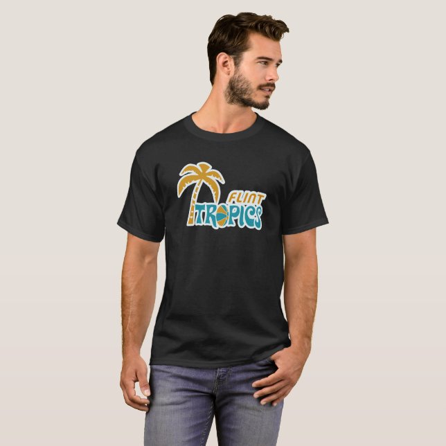 Camiseta Zonas tropicales del pedernal retras (Anverso completo)