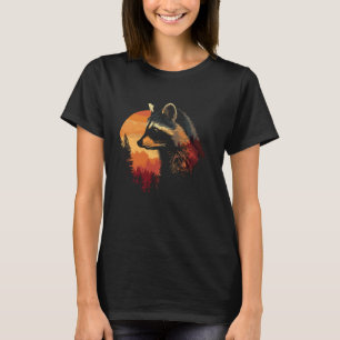 Camiseta Zoo Animales Trash Panda Forest Raccoon Raccoon
