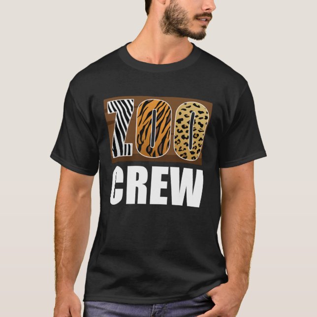 Camiseta Zoo Crew Animal Zookeeper (Anverso)