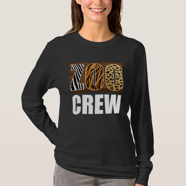 Camiseta Zoo Crew Animal Zookeeper (Anverso)