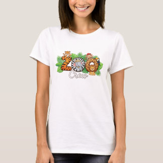 Camiseta Zoo Crew Familia Combinada, Mamá Hermano