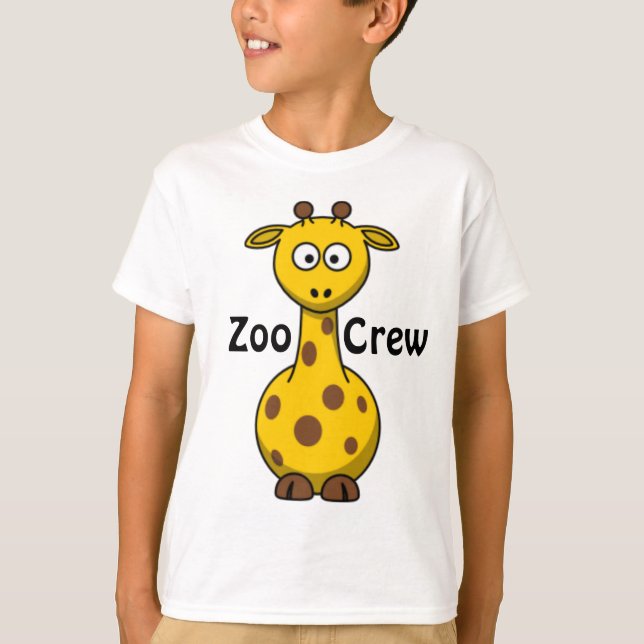 Camiseta Zoo Crew Giraffe (Anverso)