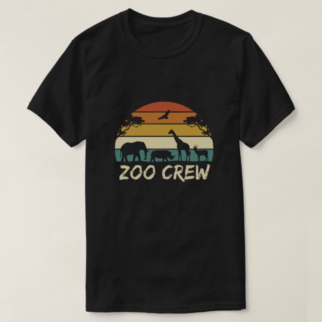 Camiseta Zoo Crew Matching Family Matching, Mama Brother (Diseño del anverso)