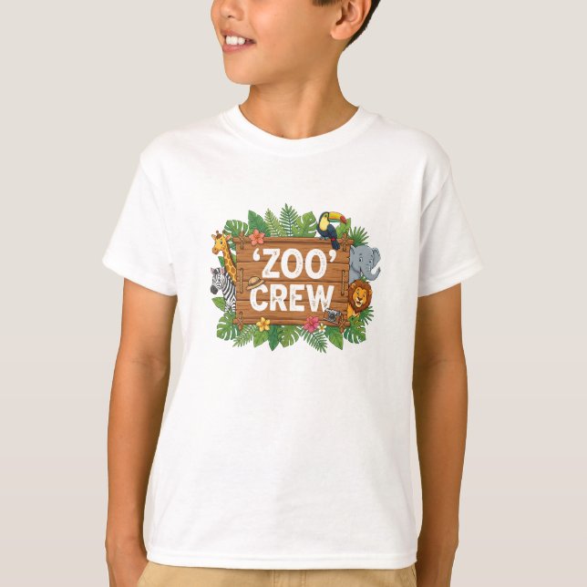 Camiseta Zoo Crew Matching Family Matching, Mama Brother (Anverso)