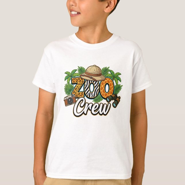 Camiseta Zoo Crew Matching Family Matching, Mama Brother (Anverso)