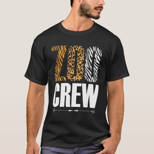 Camiseta Zoo Crew Safari Zoologist Animals (Anverso)