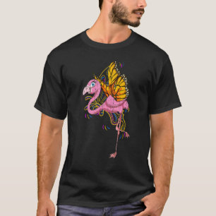 Camiseta Zoo de mariposa de insectos Animal Bird Cute Pink