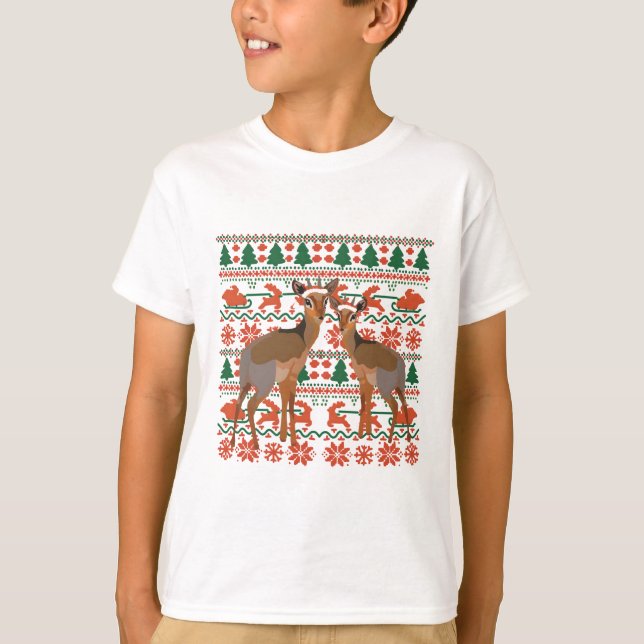 Camiseta Zoo Dik Dik navidades (Anverso)