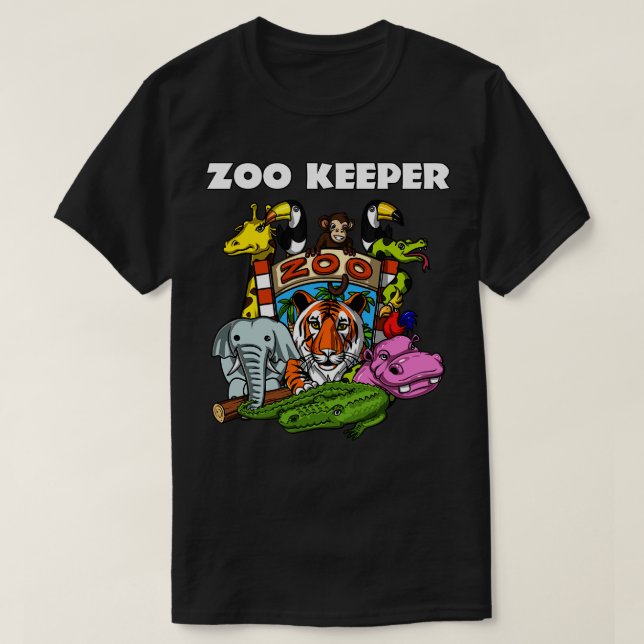 Camiseta Zoo Keeper (Diseño del anverso)
