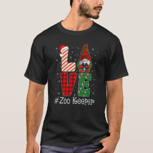 Camiseta Zoo Keeper AMOR Gnomo Pijama Divertido Combinable