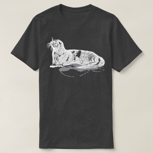 Camiseta Zoo Keeper Animal Willife Gift Otter (Diseño del anverso)