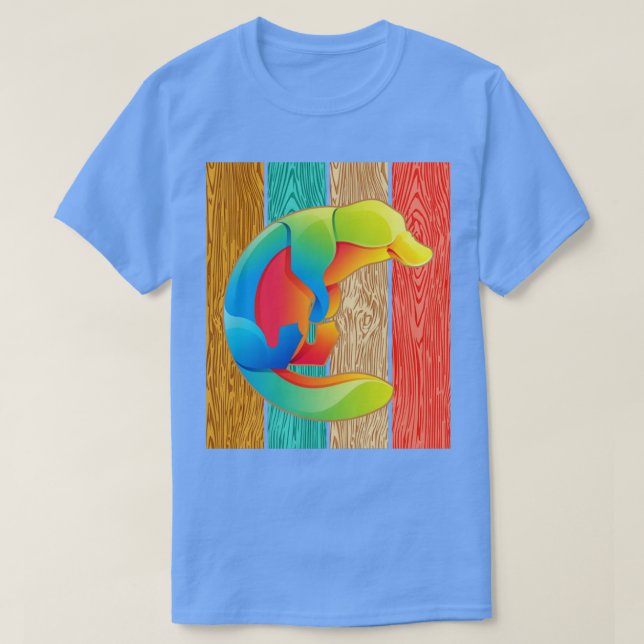 Camiseta Zoo Keeper Australia Animal Platypus (Diseño del anverso)