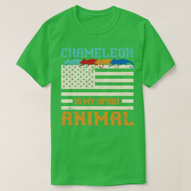Camiseta Zoo Keeper Chameleon (Diseño del anverso)