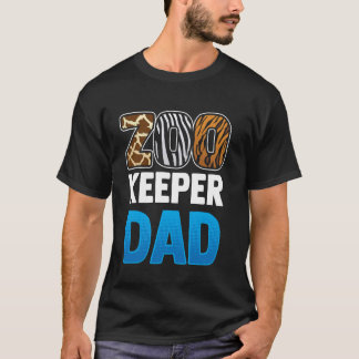 Camiseta Zoo Keeper Dad Zookeeper Zoos Keing