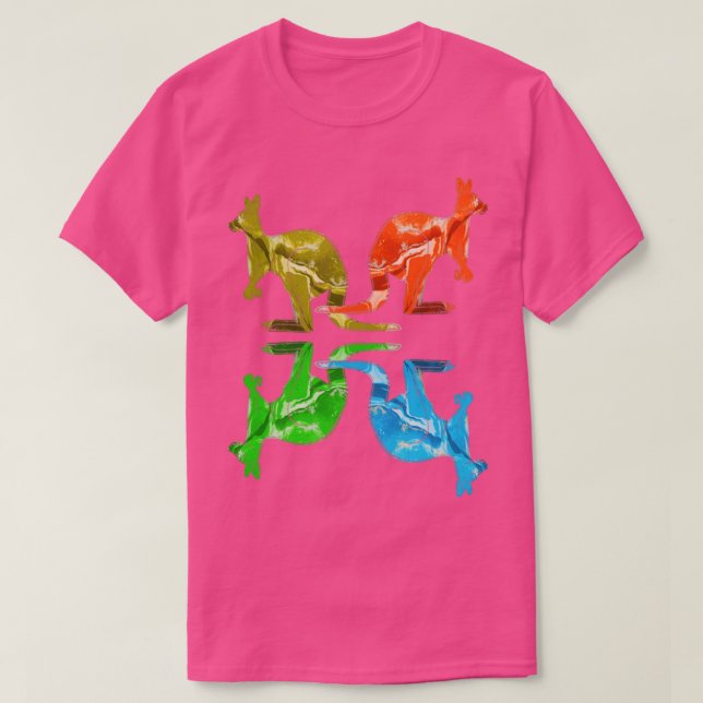 Camiseta Zoo Keeper Gift Kids Animal Kangaroo (Diseño del anverso)