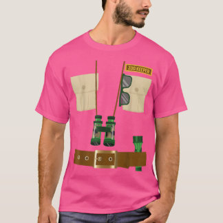 Camiseta Zoo Keeper Halloween Disstume Diy Gige Selva Safar
