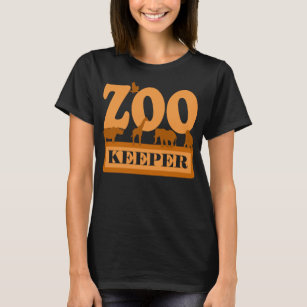Camiseta Zoo Keeper Shirgle Safari Animal Lover
