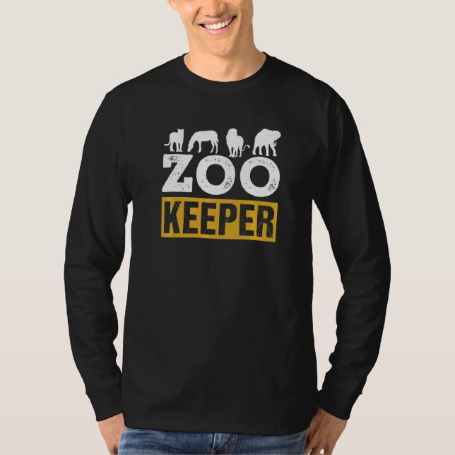 Camiseta Zoo Keeper Zookeeper Job Keeping Zookeepping (Anverso)