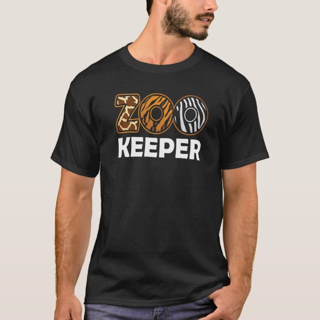 Camiseta Zoo Keeper Zookeeping Zoos Keeping Zookeeper (Anverso)