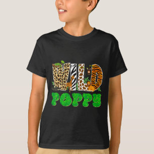 Camiseta Zoo Safari de animales salvajes Ppy Cumpleaños coi