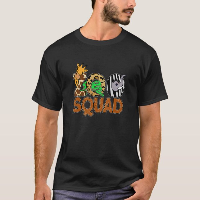 Camiseta Zoo Squad Zookeeper (Anverso)