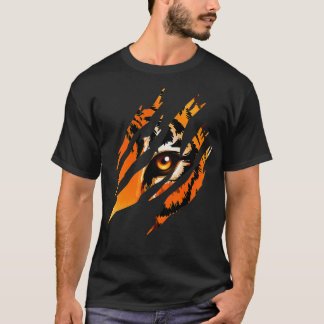 Camiseta Zoo zoológico de animales salvajes Tiger Eye Safar