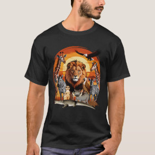 Camiseta Zookeeper Africanos Animal Jungle Safari Zoo Keepe