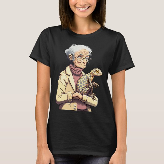 Camiseta Zookeeper animal reptil mamá 2 (Anverso)