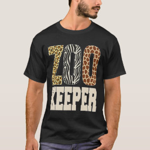 Camiseta Zookeeper Animales Zoo Wildlife Lover Safari Savan