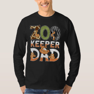 Camiseta Zookeeper Dad Zoo Animal Zookeeper 3