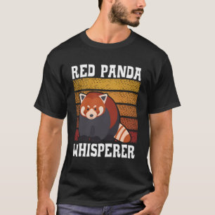 Camiseta Zookeeper de animales salvajes Red Panda Whisperer