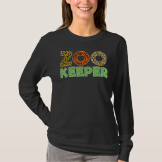 Camiseta Zookeeper disfrazan animales salvajes africanos ti