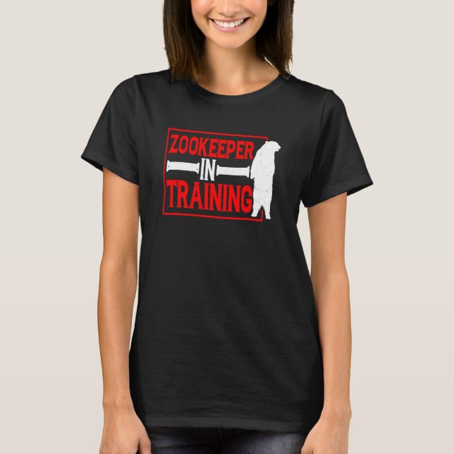 Camiseta Zookeeper In Training  Swea (Anverso)
