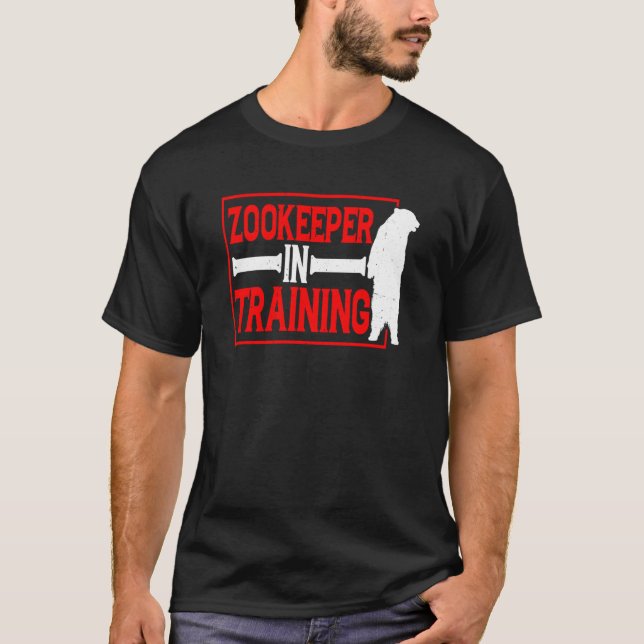 Camiseta Zookeeper In Training  Swea (Anverso)